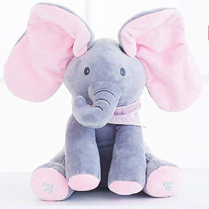 Rynx | Electronic Talking Singing Blinking Eyes Elephant Plush Toy