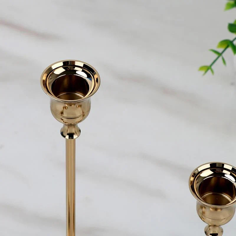 Rynx | Elegant Classic Candle Holder - 3-Piece Set - Stylish & Timeless