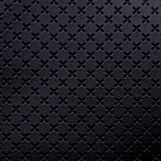 Rynx | Elegant Artisan Cross-Pattern Faux Leather Leaf for Creative Projects