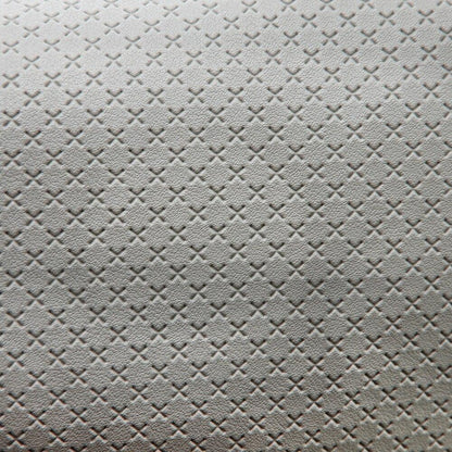 Rynx | Elegant Artisan Cross-Pattern Faux Leather Leaf for Creative Projects