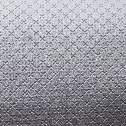 Rynx | Elegant Artisan Cross-Pattern Faux Leather Leaf for Creative Projects