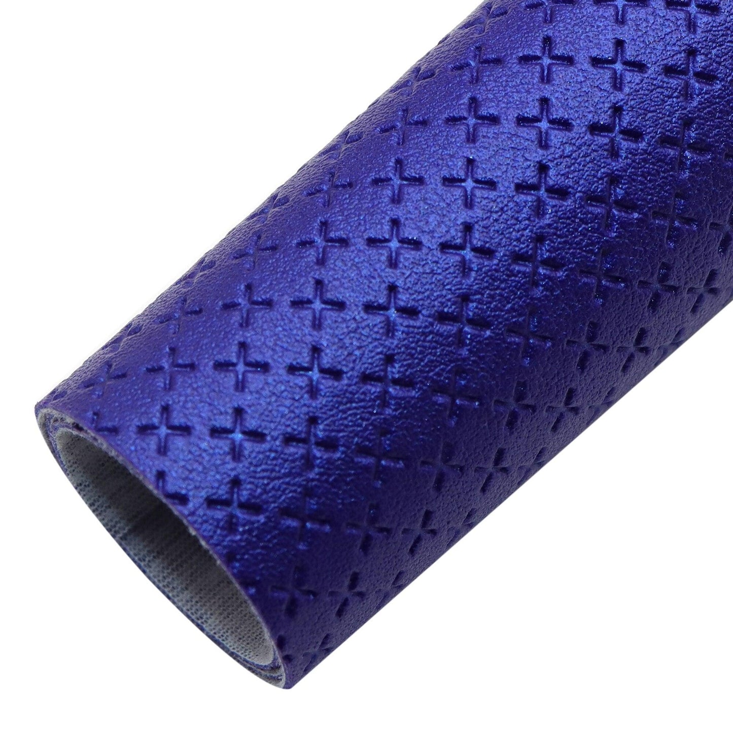 Rynx | Elegant Artisan Cross-Pattern Faux Leather Leaf for Creative Projects