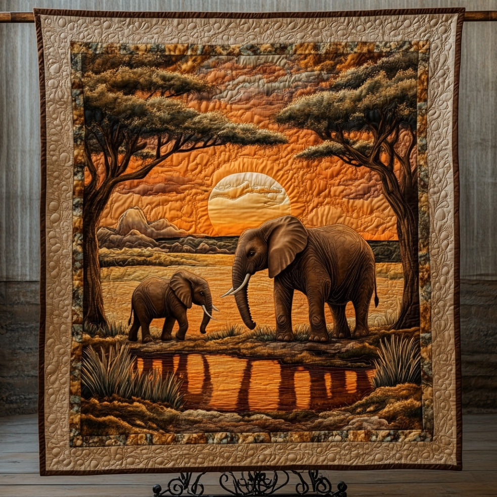 Rynx | Elephant In The Wild Quilt