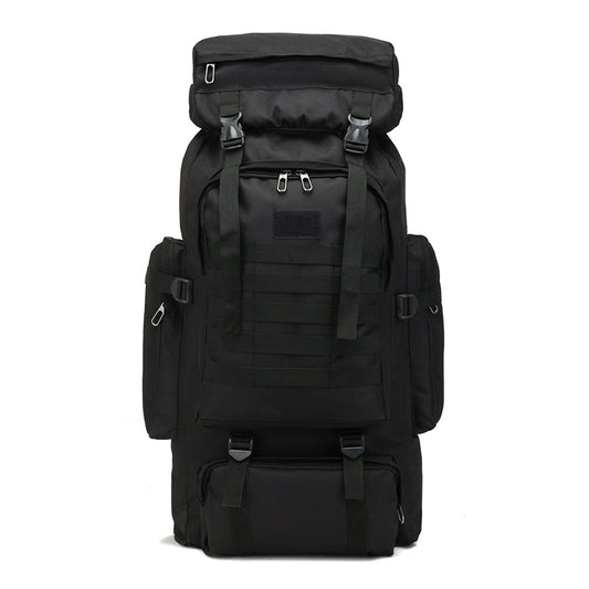 RYNX | Tactical Backpack 80L – For Carefree Adventures Black
