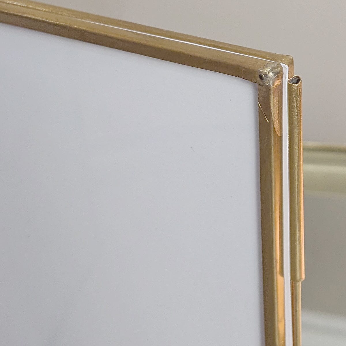 Rynx | Emere Brass & Glass Double Photo Frame