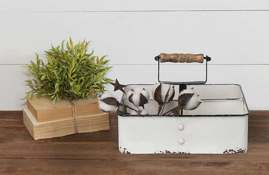 Rynx | Enamel 4-piece caddy with handle