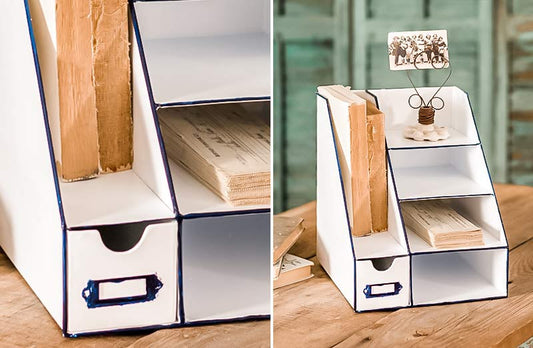 Rynx | Enamel Desk Organizer