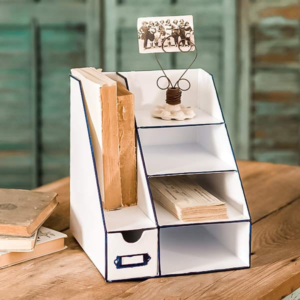 Rynx | Enamel Desk Organizer