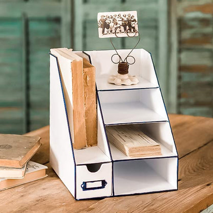 Rynx | Enamel Desk Organizer