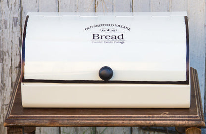 Rynx | Old Sheffield Village Inspired Enamel Breadbox