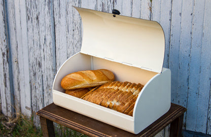 Rynx | Old Sheffield Village Inspired Enamel Breadbox