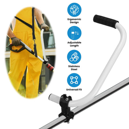 Rynx | Ergonomic Trimmer Handle Grip with Shoulder Strap