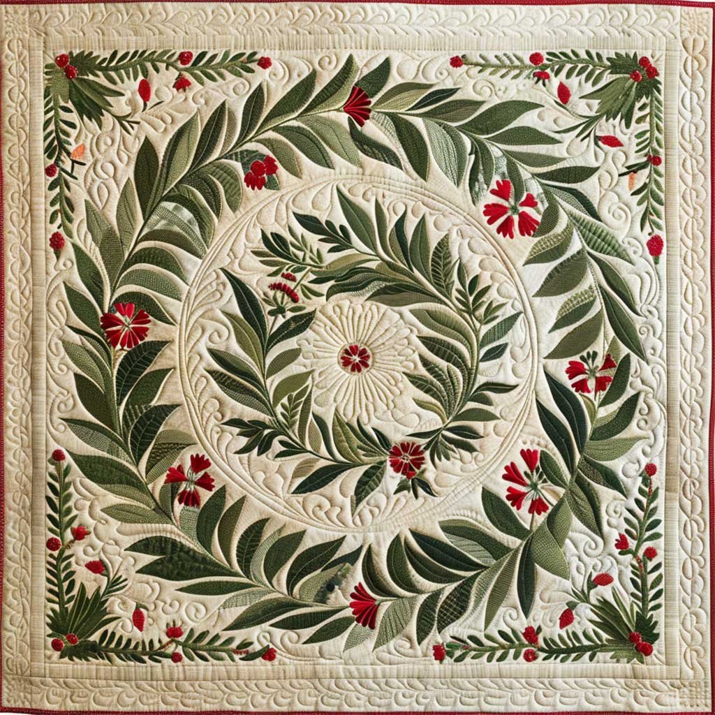 Rynx | Evergreen Wreath Quilt