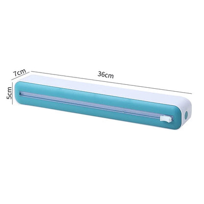 Rynx | Magnetic Kitchen Wrap Dispenser with Cutting Mechanism | Multi-purpose Organizer for Foil, Film & Paper
