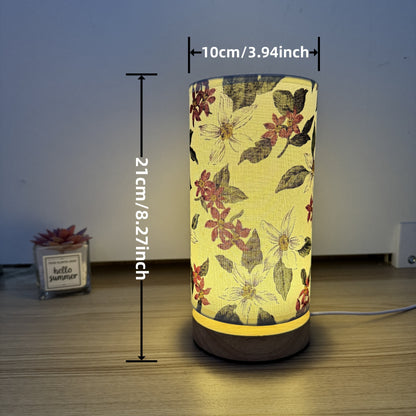 Rynx | HoutLys - Creative Wood Table Lamp with LED