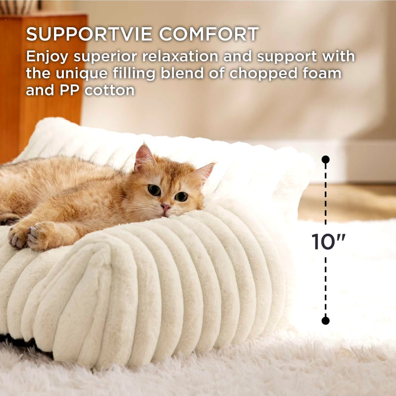 Rynx | Warm Plush Cat and Dog Bed for Winter Comfort