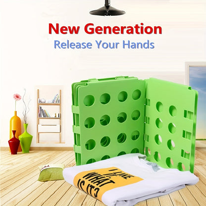 Rynx | Practical Adult PP Shirt Folding Board - Easy Clothes Folding, Space-Saving, Travel-Friendly | Quick Folding Helper for Home | Perfect for Lazy People, Travelers, Busy Individuals