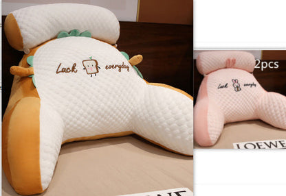 Rynx | Soft fluffy triangular reading pillow