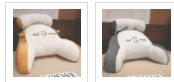 Rynx | Soft fluffy triangular reading pillow