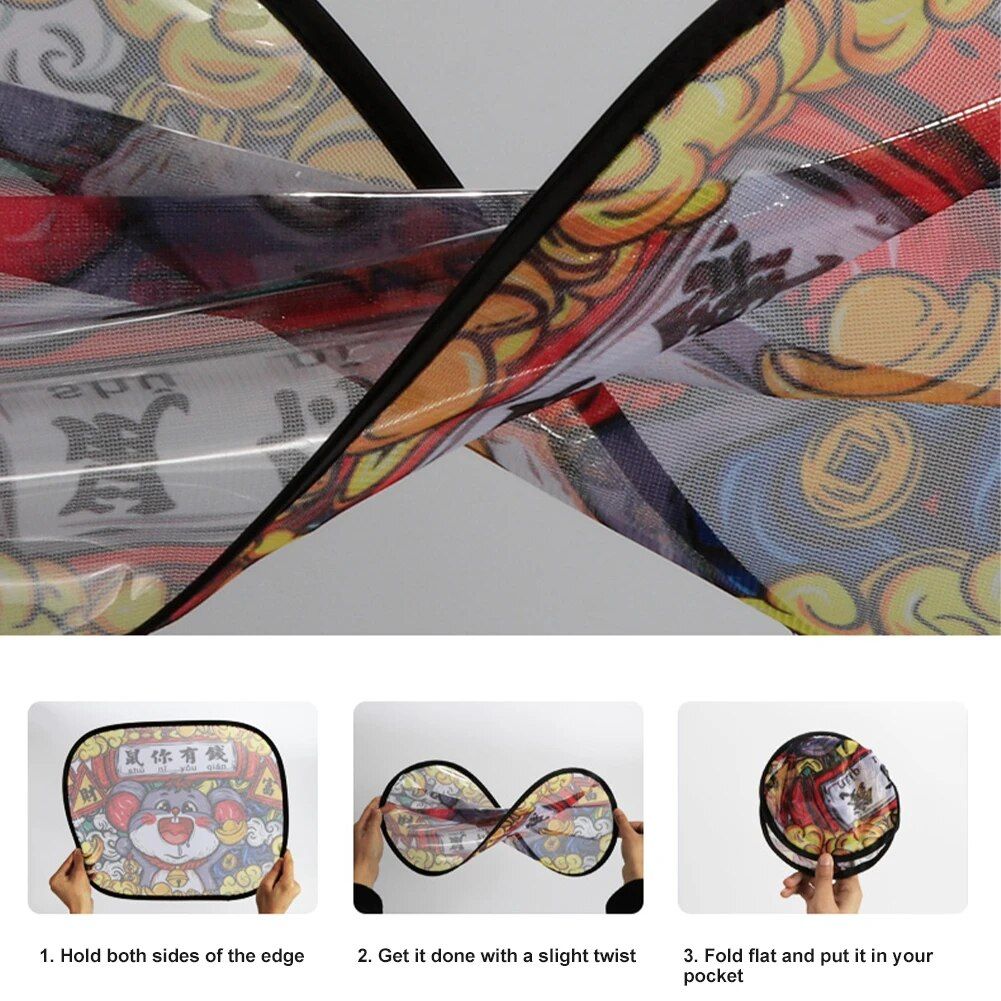 Rynx | Adorable Animal Cartoon Car Window Sunshades - 2PCS, Universal Fit, Anti-UV, Privacy Protection
