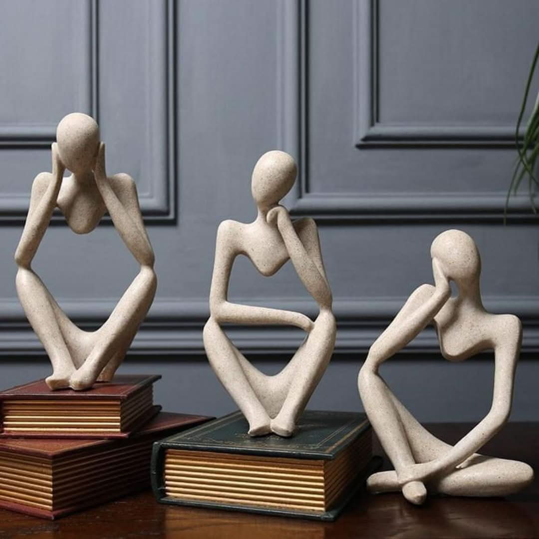 Rynx | The Thinker - Figurative Art Sculpture