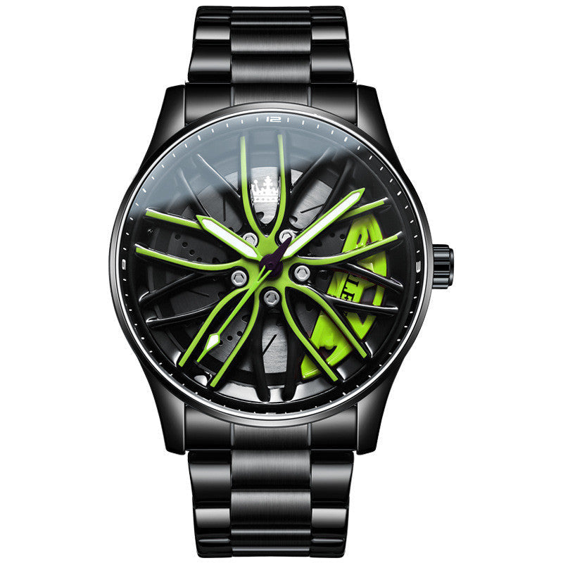 Rynx | Men's fashion hollowed-out luminescent waterproof quartz watch