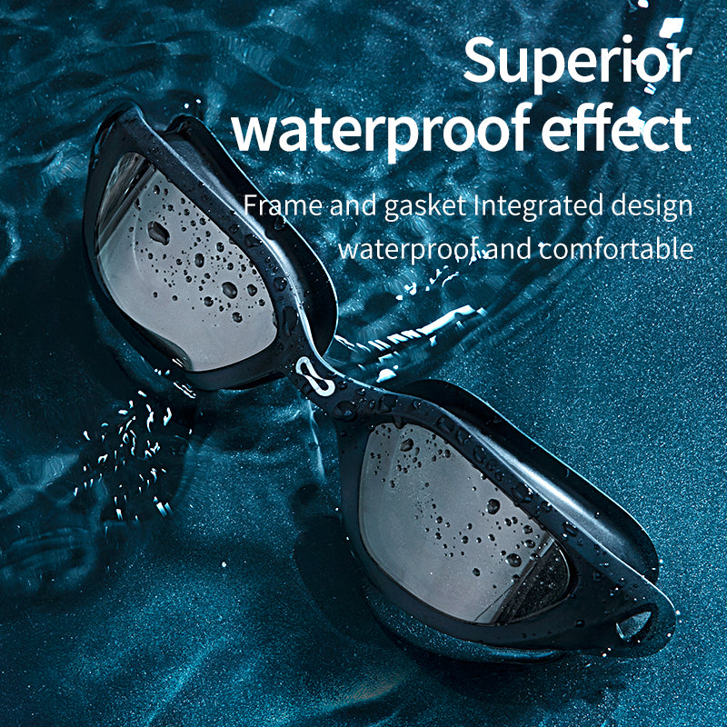 Rynx | Professional anti-fog swim goggles with UV protection and adjustable silicone strap