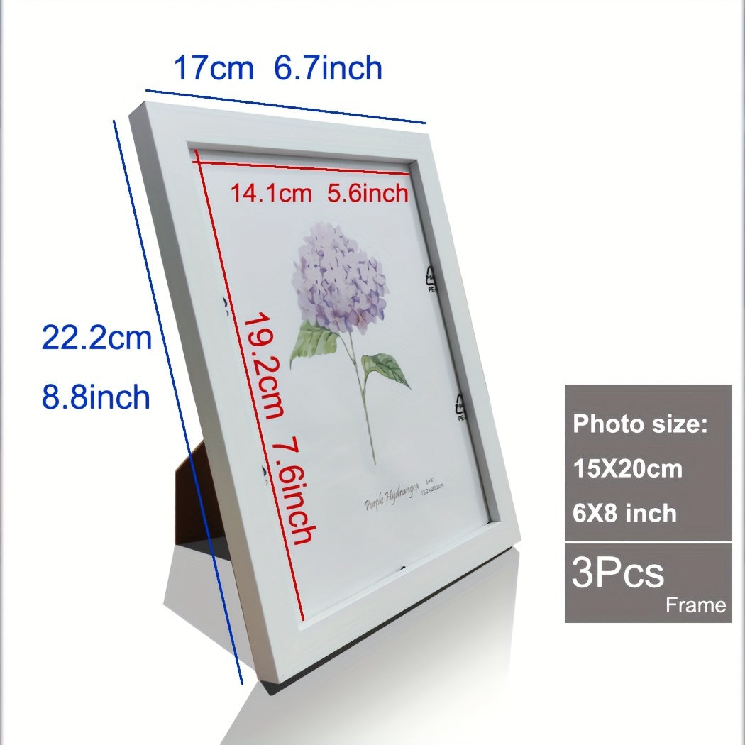 RYNX | Memories - Set of 3 Wooden Photo Frames