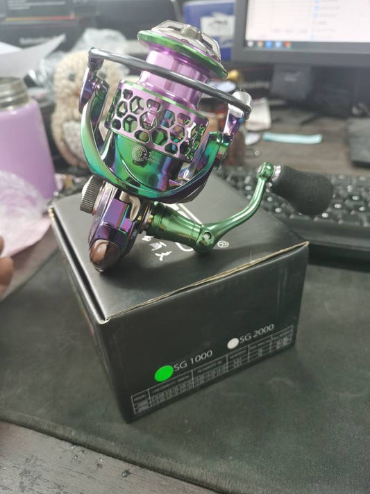 Rynx | All-metal Fishing Reel, Sea Rod, Sea Fishing Reel, Stainless Steel Bait Fishing Reel