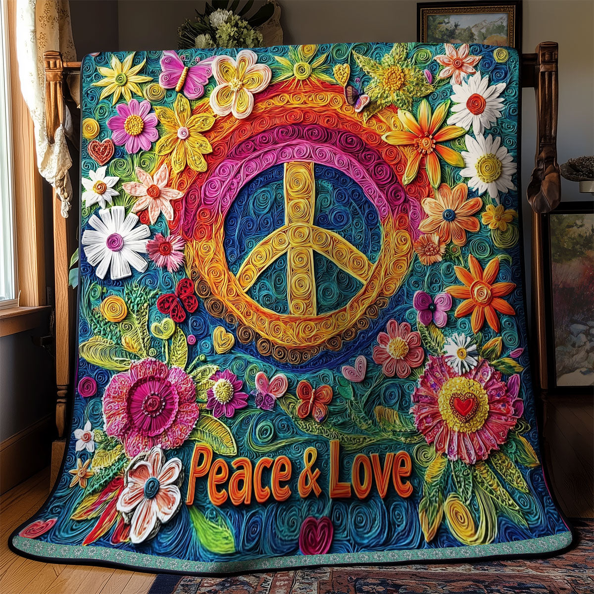 Rynx | Hippie Symbol Quilt