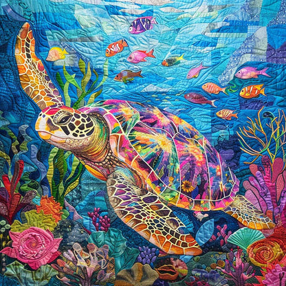 Rynx | Purple Turtle Quilt