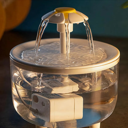 Rynx | 1000ML USB Cat Water Fountain with Auto Filter & Prevention Pump Sensor