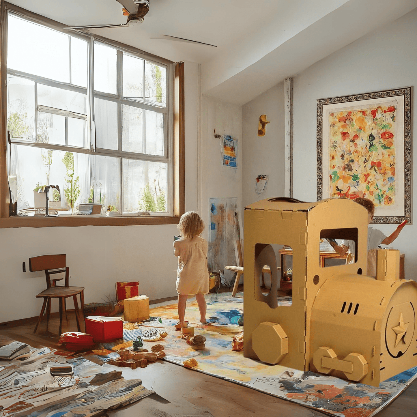 RYNX | Creative Cardboard Set - DIY Figures Building and Playing