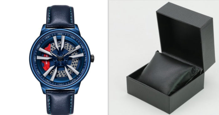 Rynx | Men's Creative Cool Dial Rotating Wheel Quartz Watch