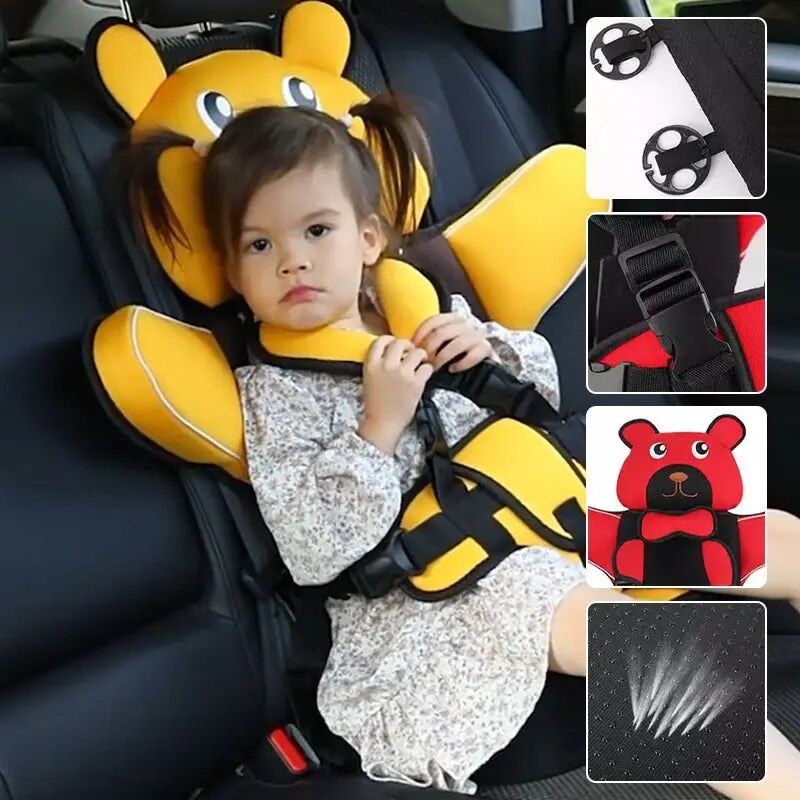 Rynx | Breathable Child Safety Seat Mat for Ages 6 Months to 12 Years