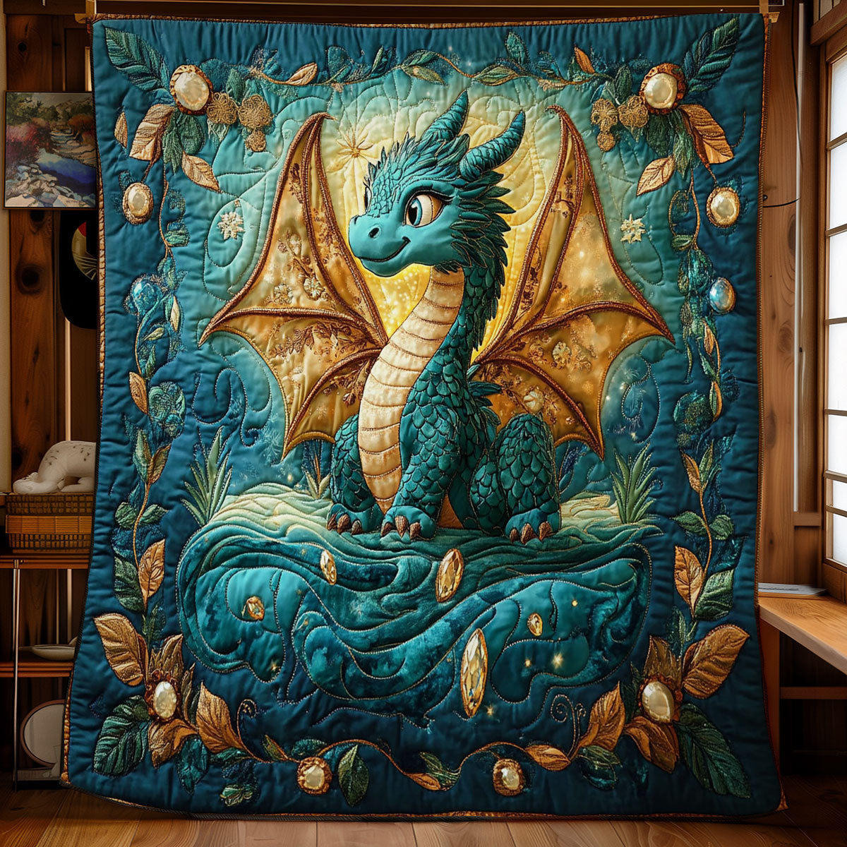 Rynx | Dragons in Mystical Night Blanket