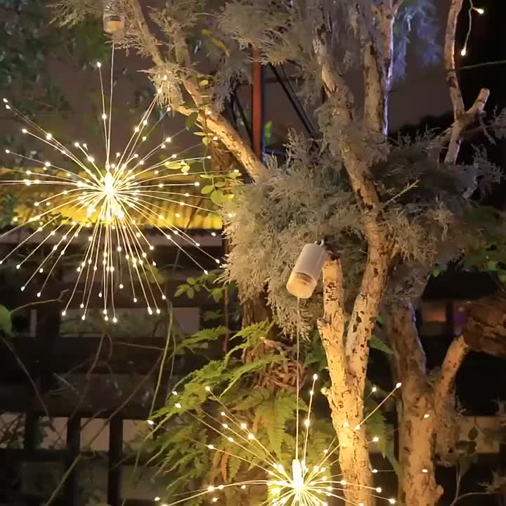 Rynx | SolarGlow - Solar Energy LED Garden Lighting with 90 Warm White LED Lights