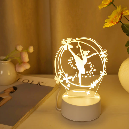 Rynx | LumiDance - 3D Ballet Dancer LED Night Light