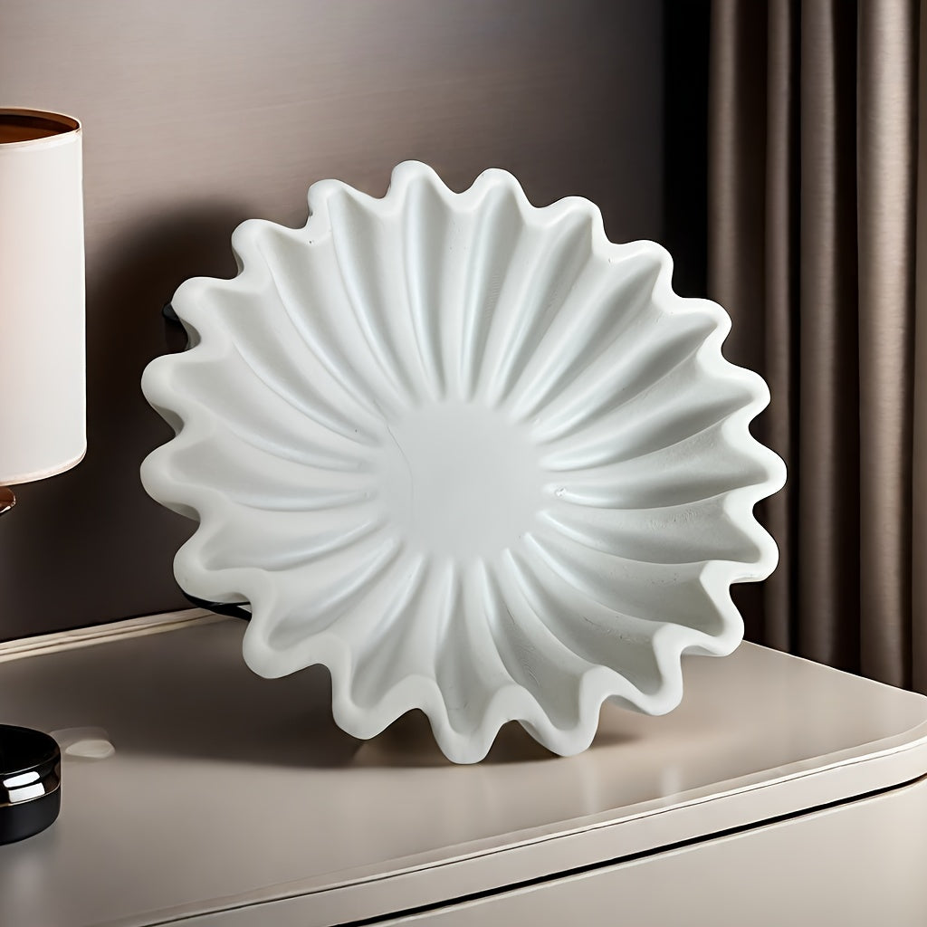 Rynx | EleganceBowl - Harp Comes with Ridges & Wavy Edges for Living Room Decor