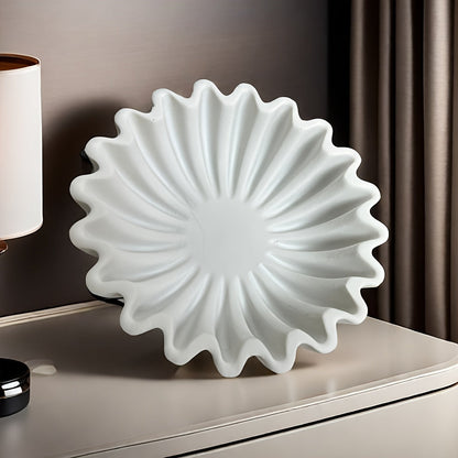 Rynx | EleganceBowl - Harp Comes with Ridges & Wavy Edges for Living Room Decor