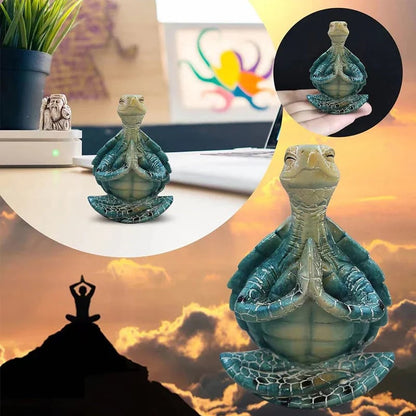 Rynx | Resin Sea Turtle Figure – Calming Meditation Decoration for Home