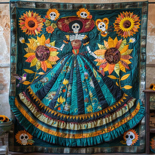 Rynx | Day of the Dead Elegance Quilt