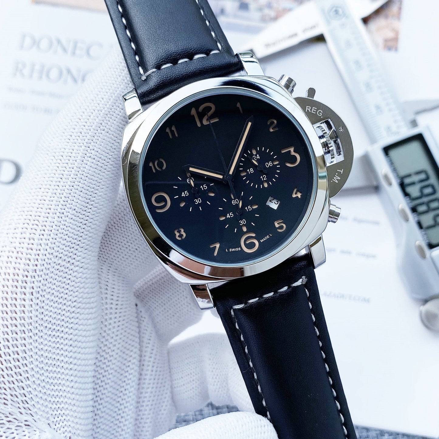 Rynx | Multifunctional Quartz Six Hands Working Watch