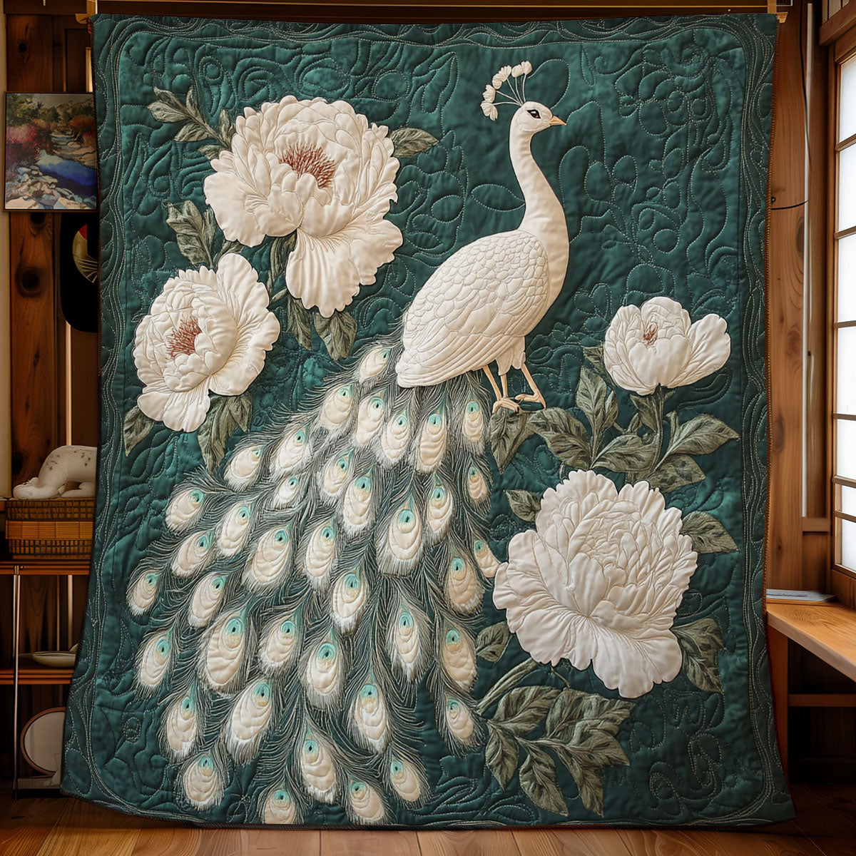 Rynx | Elegant Peacock Quilt