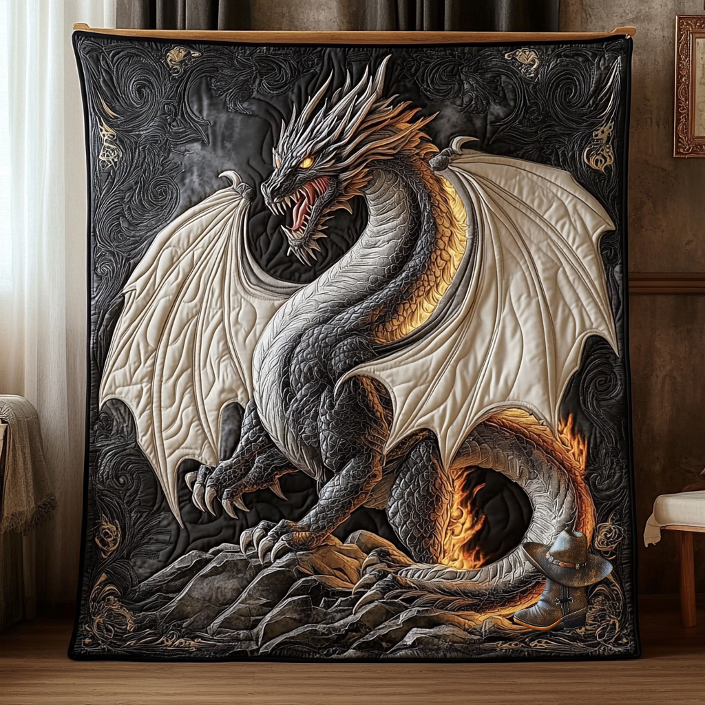 Rynx | Dark Majesty Dragon Quilt