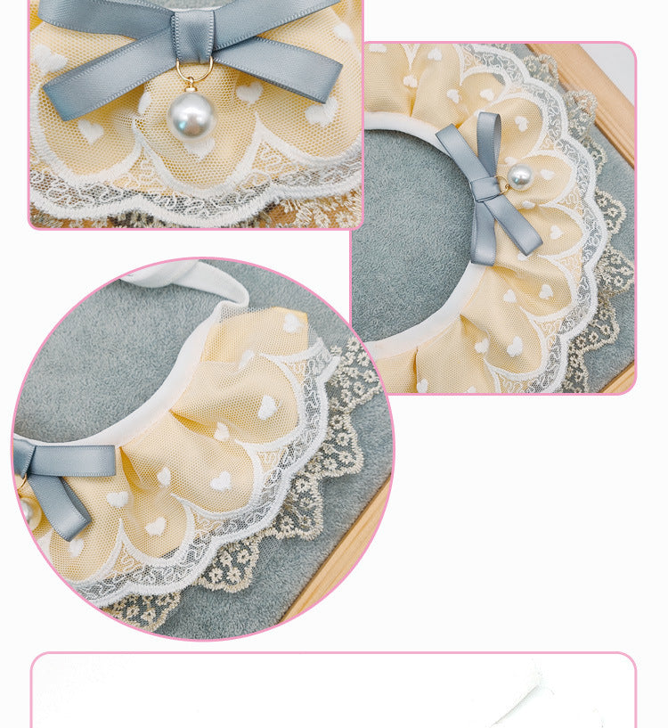 Rynx | Pet Spit Towel Cat Bow