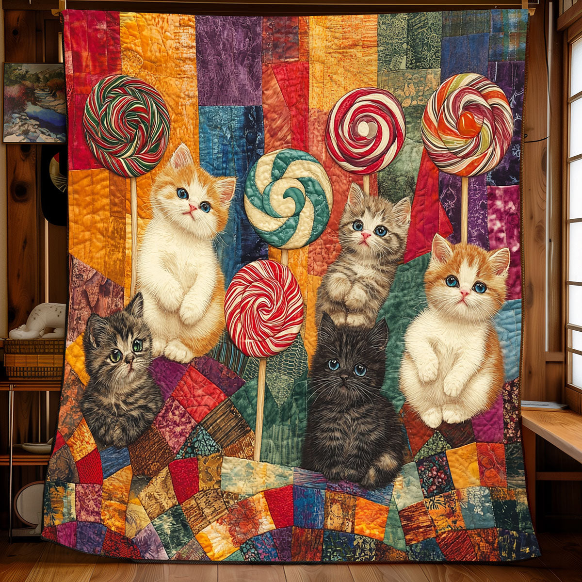 Rynx | Lollipops Cat Rug
