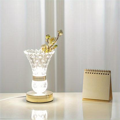 Rynx | VaseLight - LED Crystal Table Lamp with Dimmable Ambiance
