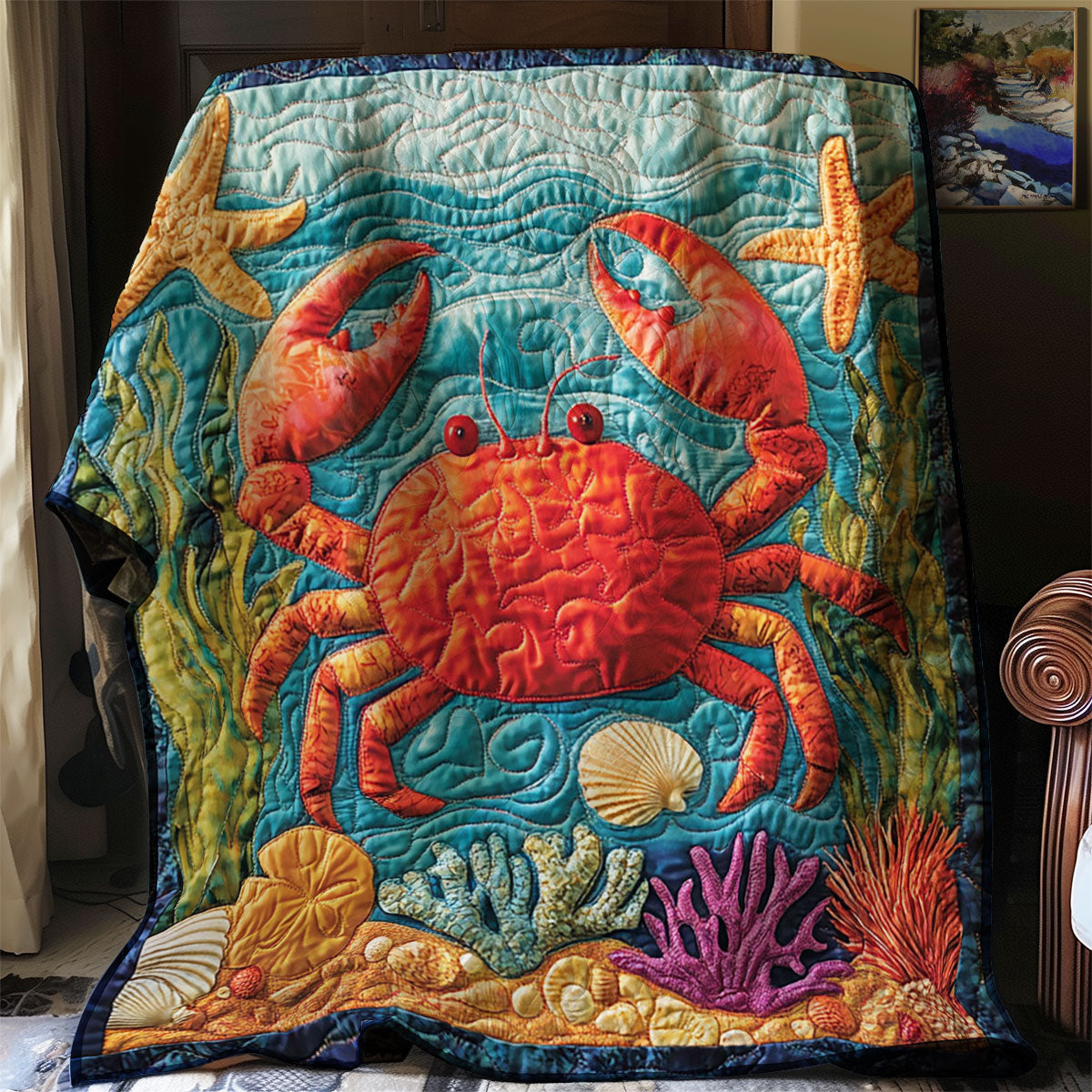 Rynx | Crab Coral Joy Quilt