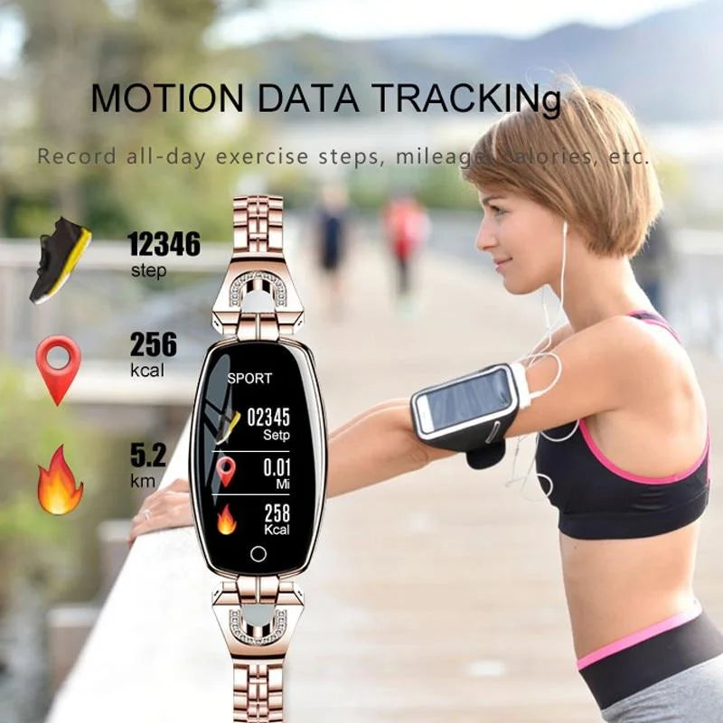 RYNX | Smart Fitness Bracelet With Hr And Blood Pressure Monitor For Women